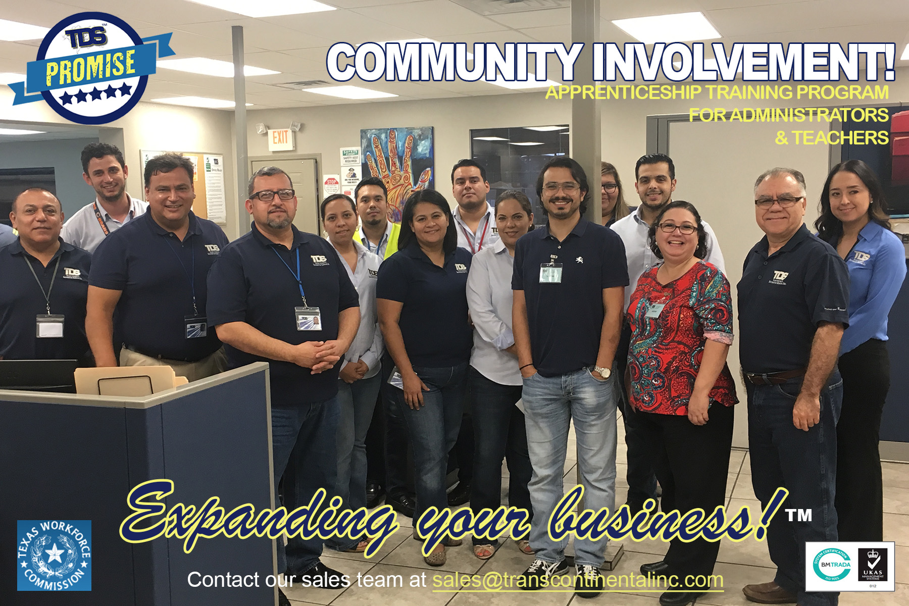 Transcontinental INC, Cares, Community, Support, Charity, Donations, involvement, fund raiser, cancer, breast cancer, customs, freight forwarder, events